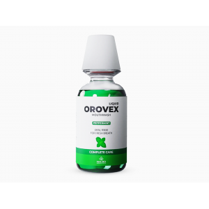 OROVEX PEPPERMINT MOUTH WASH COMPLETE CARE LIQUID FOR FRESH BREATH 250 ML